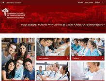 Tablet Screenshot of cnfs.ca